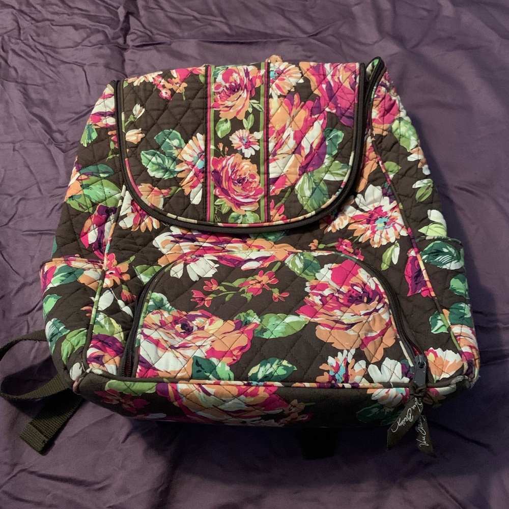 Vera Bradley English Rose Backpack